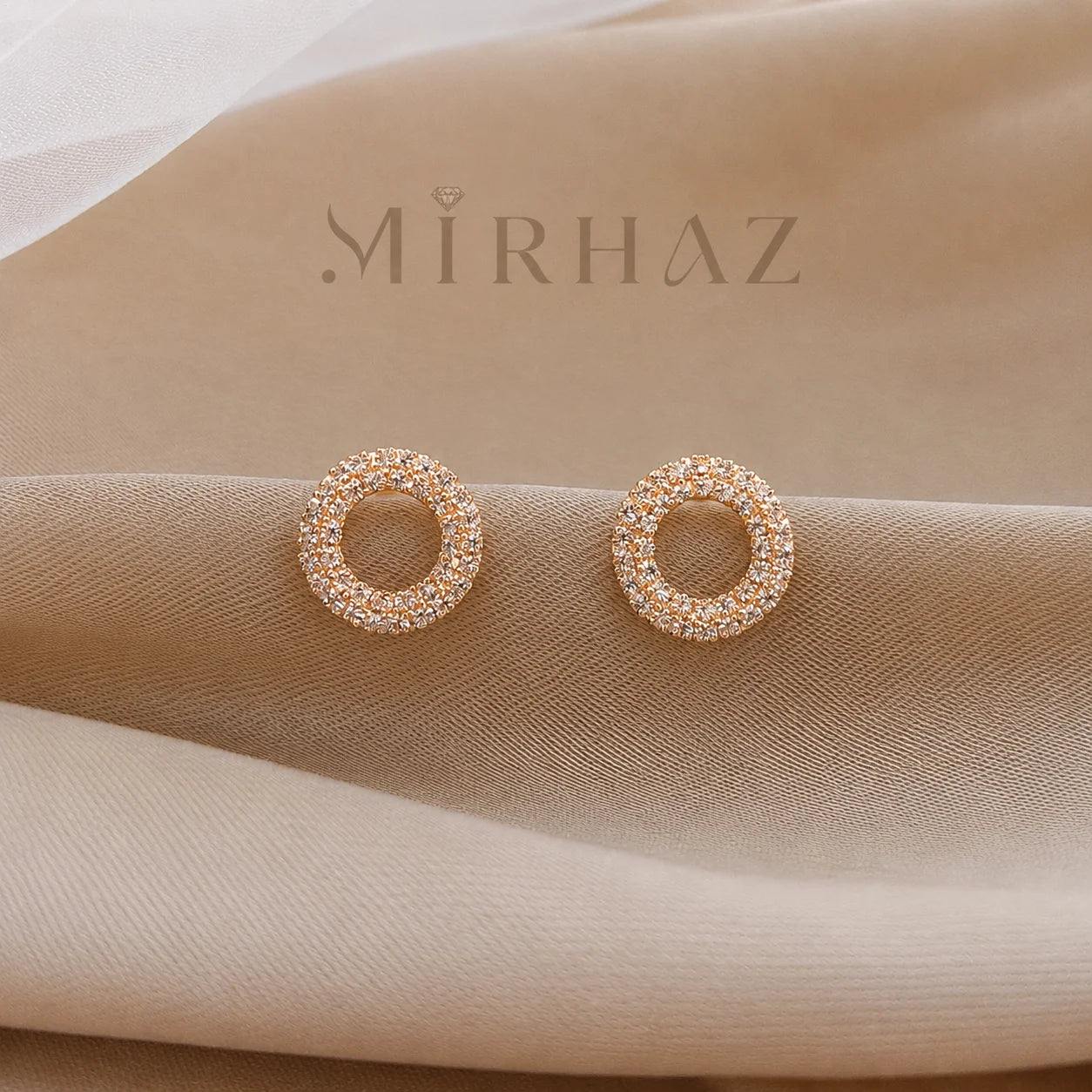 Circle Studs Earrings