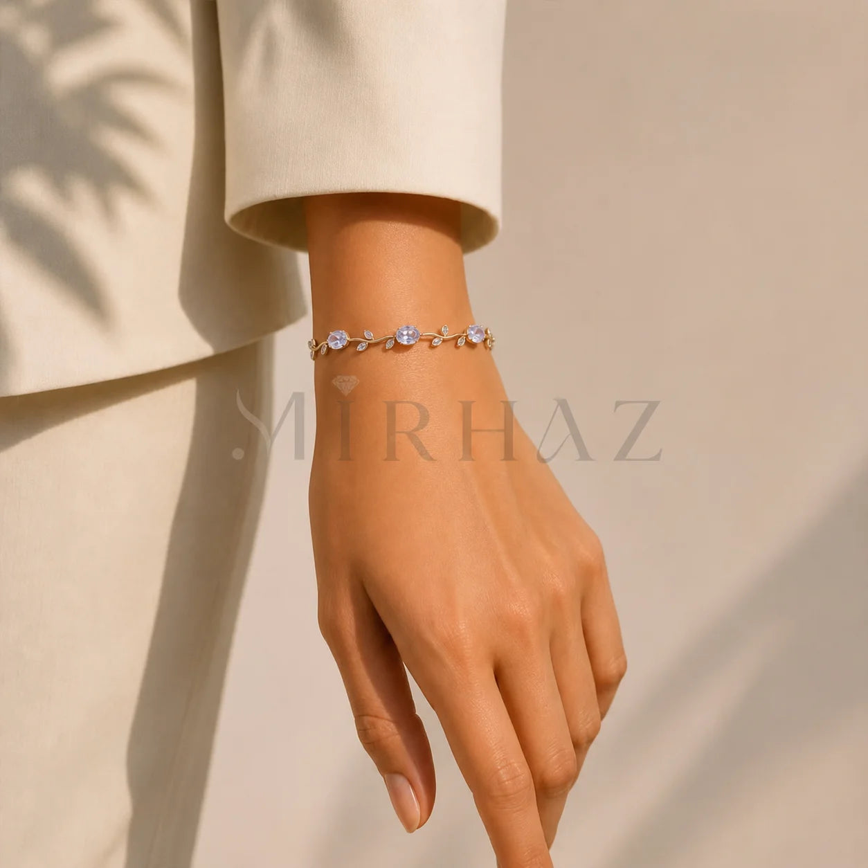 Crystal Tulip Bracelet