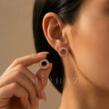 Circle Studs Earrings