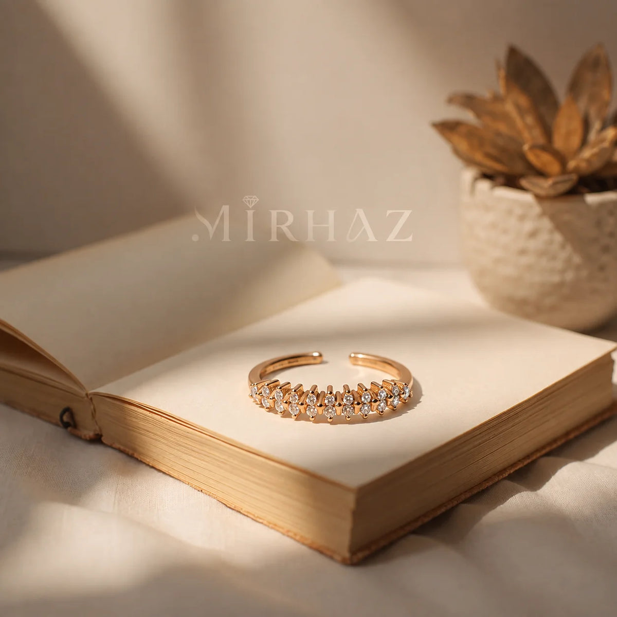 Seven Stone Crown Ring