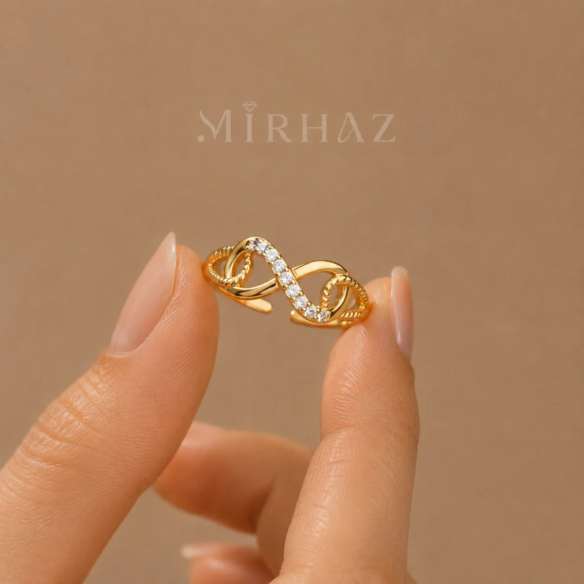 Twisted Infinity Ring